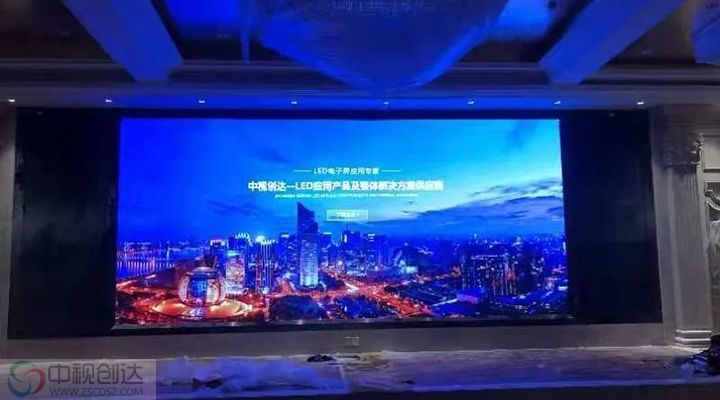 中視創達小間距點亮圣德堡星級大酒店